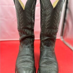 Nocona gray vintage Texas cowboy boots